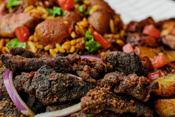 Suya Exclusive Grilled Beef Street Suya, Nigerian Beef Suya